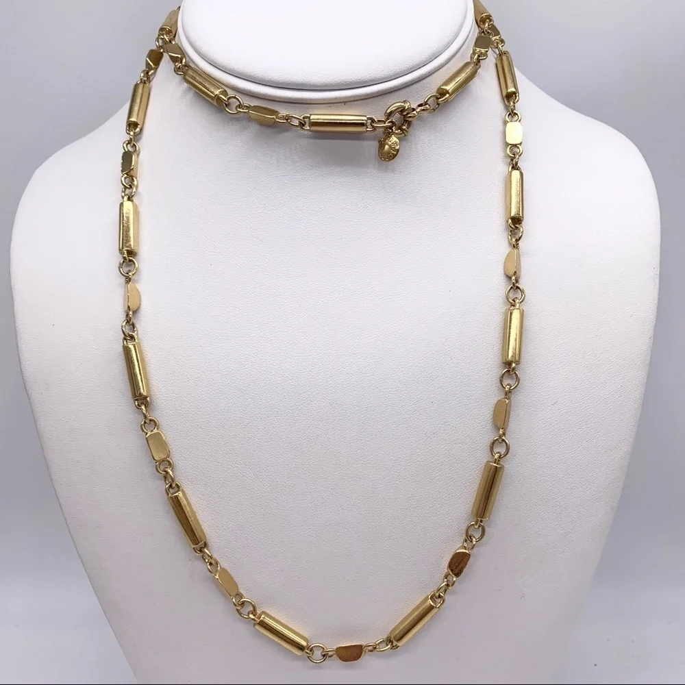 J. Crew Gold Link Chain Necklace